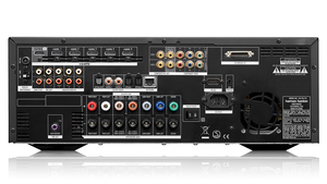 AVR 265 - Black - 7.1-ch, 95-watt AV receiver with HDMI, ARC, Internet radio and DLNA - Back